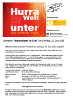 Workshop Improvisation im Chor