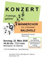 Frühlingsgefühle - Konzert