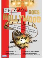 Chorage goes Hollywood